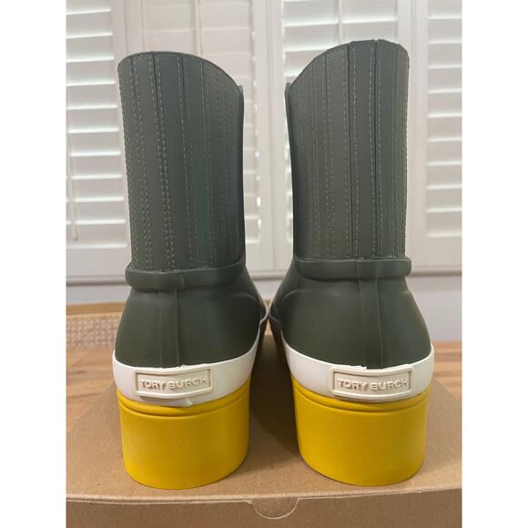 Tory Burch Olive and Mustard Winter Boots - Picture 7 of 12